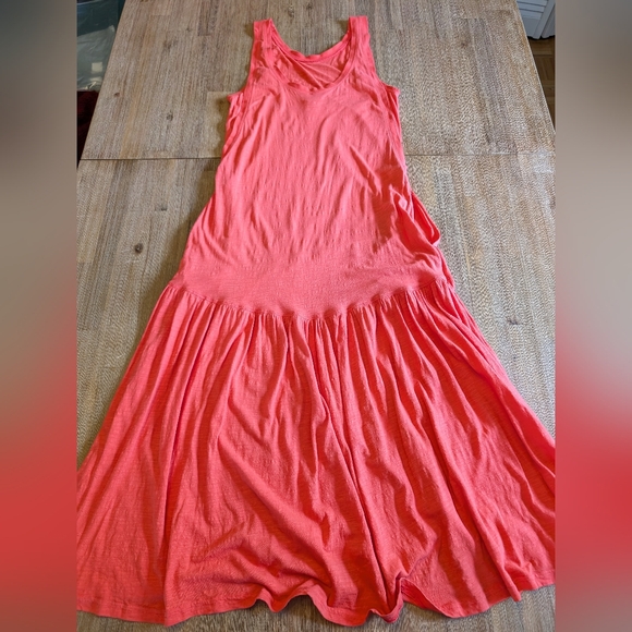 Daily Practice by Anthropologie Rosewood Midi Cotton Dress Size XS - Picture 7 of 13